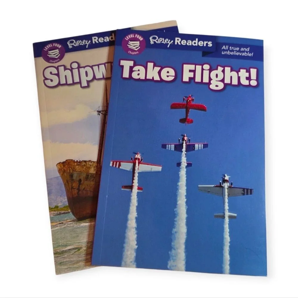 Ripley Readers Bundle: Take Flight! & Shipwrecks! (Level 4 Readers)
